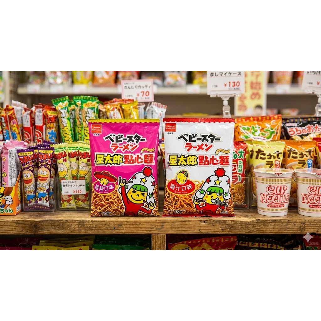 星太郎點心麵 模範生點心麵(中雞汁40g/中香辣36g)