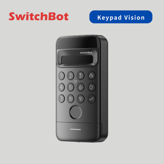 SwitchBot｜Keypad Vision 臉部辨識智慧門鎖鍵盤