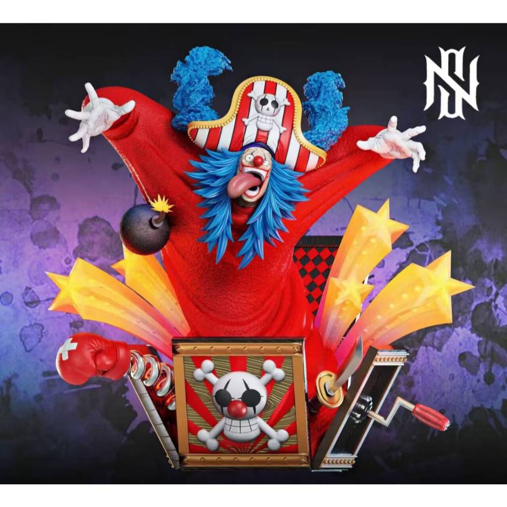 GK預購 SN 工作室 海賊王 坐姿七武海 第一彈 小丑巴基 稚熱gk公仔模型 AB15686