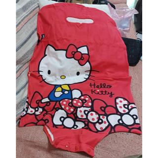 ╭✿㊣全新庫存 Hello kitty 凱蒂貓 薔薇紅 彈性布 行李箱外套/防塵套【28 ~ 32吋公分】特價 $779