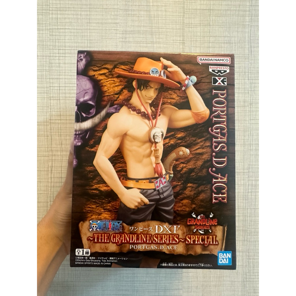 現貨 日版 金證 海賊王 航海王 DXF SPECIAL 波特卡斯• D•艾斯 艾斯 景品 公仔