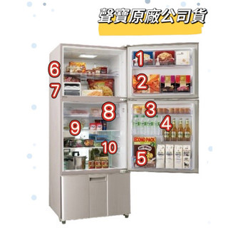 【聲寶原廠公司貨】 聲寶冰箱冷凍冷藏門欄SR-N46DV SR-M46DV 冰箱材料 冰箱門欄 冰箱層架 製冰盒 保鮮盒