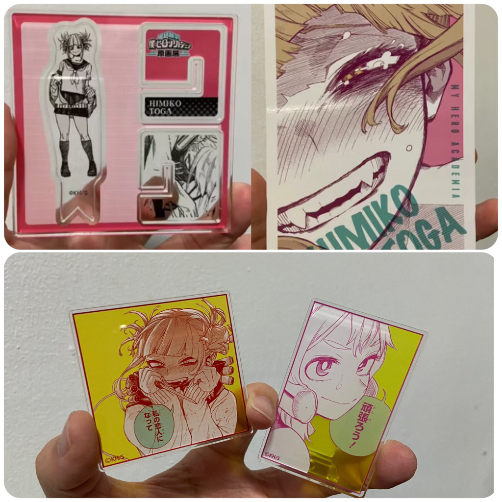 我的英雄學院 渡我被身子 原畫展 麗日 八百萬 渡我 蛙吹我英 原畫