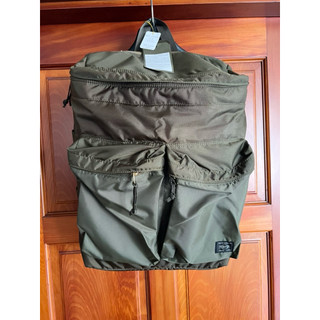 全新 日本製 855-07596 吉田 YOSHIDA PORTER FORCE DAYPACK 軍綠色 後背包