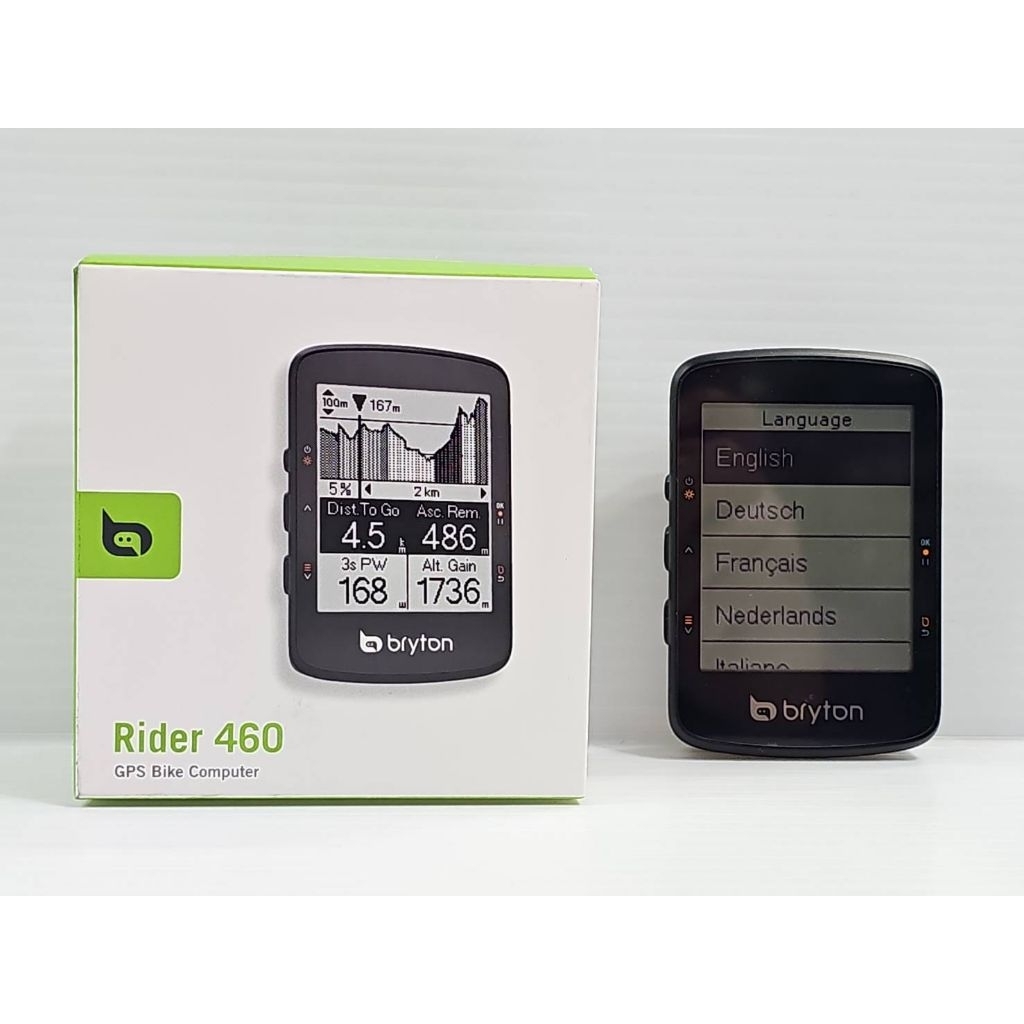 Bryton Rider 460 E GPS全中文碼錶 會帶路的碼表 460E