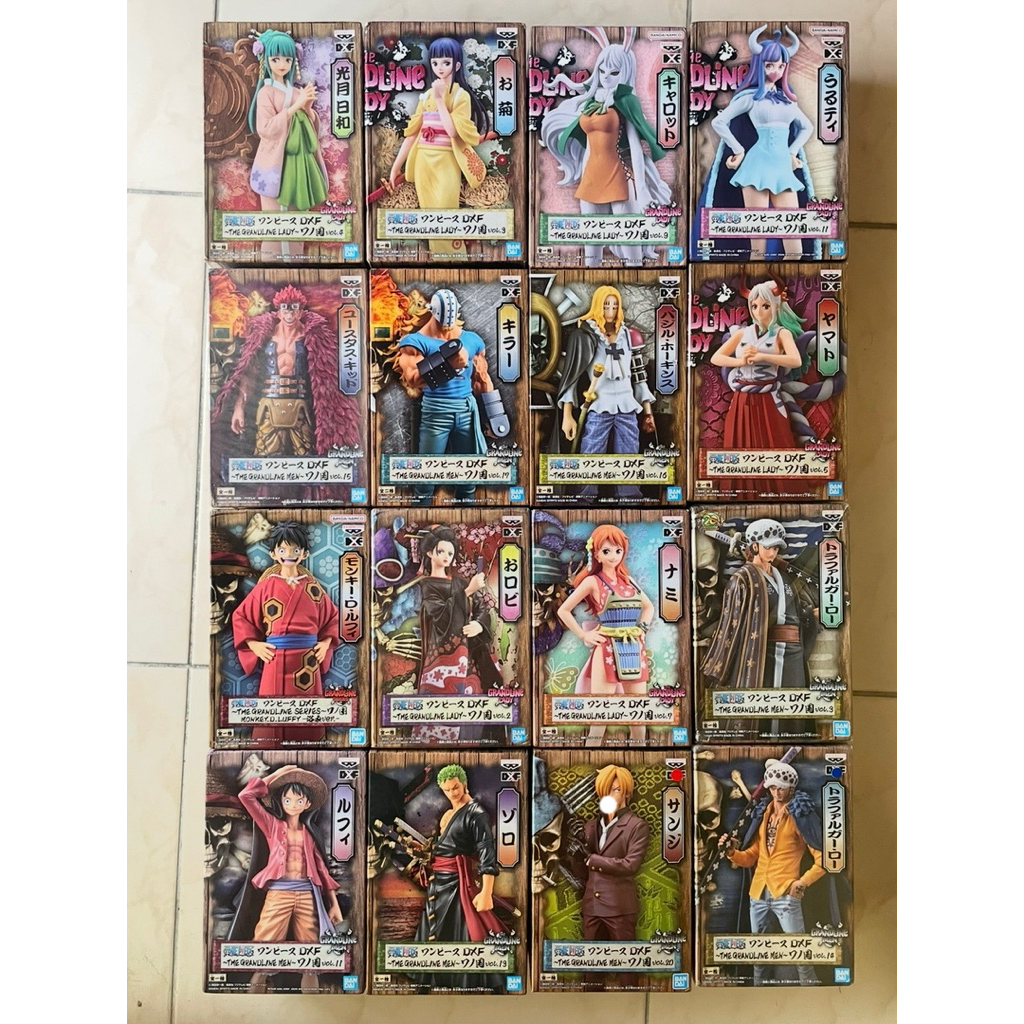 ［正版］海賊王 和之國系列 DXF景品公仔 ⭐️大和、魯夫、索隆、香吉士、羅、基德、基拉、羅傑、白鬍子、御田、日和…⭐️