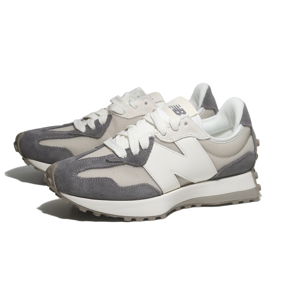 NEW BALANCE 休閒鞋 NB 327 米白灰 麂皮 復古 男女 U327LND