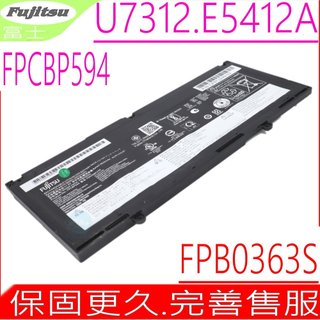FUJITSU FPCBP594 電池 Lifebook U7312 E5412 U7312/K FPB0363S