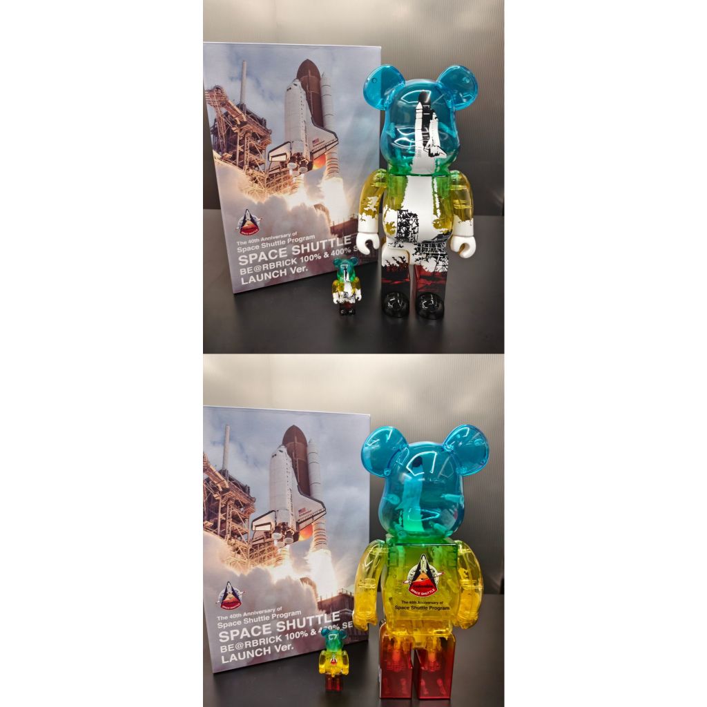 その他 SPACE SHUTTLE BE@RBRICK LAUNCH Ver. SPACE SHUTTLE BE@RBRICK LAUNCH Ver. 100% & 400% NASA