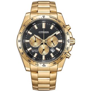 折扣私訊 星辰 CITIZEN Chronograph 三眼碼錶計時腕錶 AN8233-51E