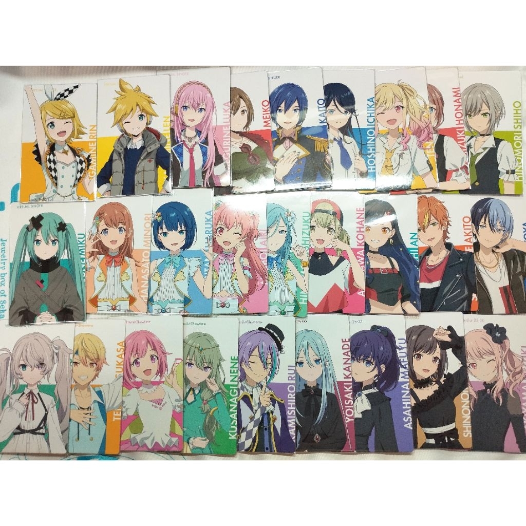11/26更新 全新 現貨 世界計畫 劇場版 崩壞的世界與無法歌唱的初音未來 ePick card 小卡 普卡分售