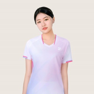 【JNICE久奈司】絢彩活力 羽球服 競技服 比賽服 大賽服 運動服 球衣 排汗衣 女版