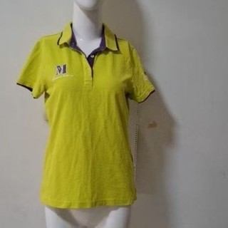 Chamois 撞色polo上衣 L號