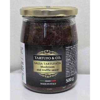 【億明食品】義大利 SALSA TARTUFI 夏季松露蘑菇醬10% 500g｜🧄葷食｜燉飯 / 義大利麵｜風味濃鬱