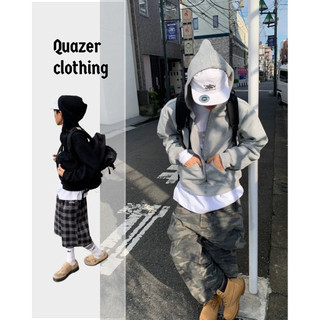 重磅硬挺短版素面連帽外套 Cleanfit #短版 #重磅複合面料 #紮實厚挺 #情侶 #素面百搭