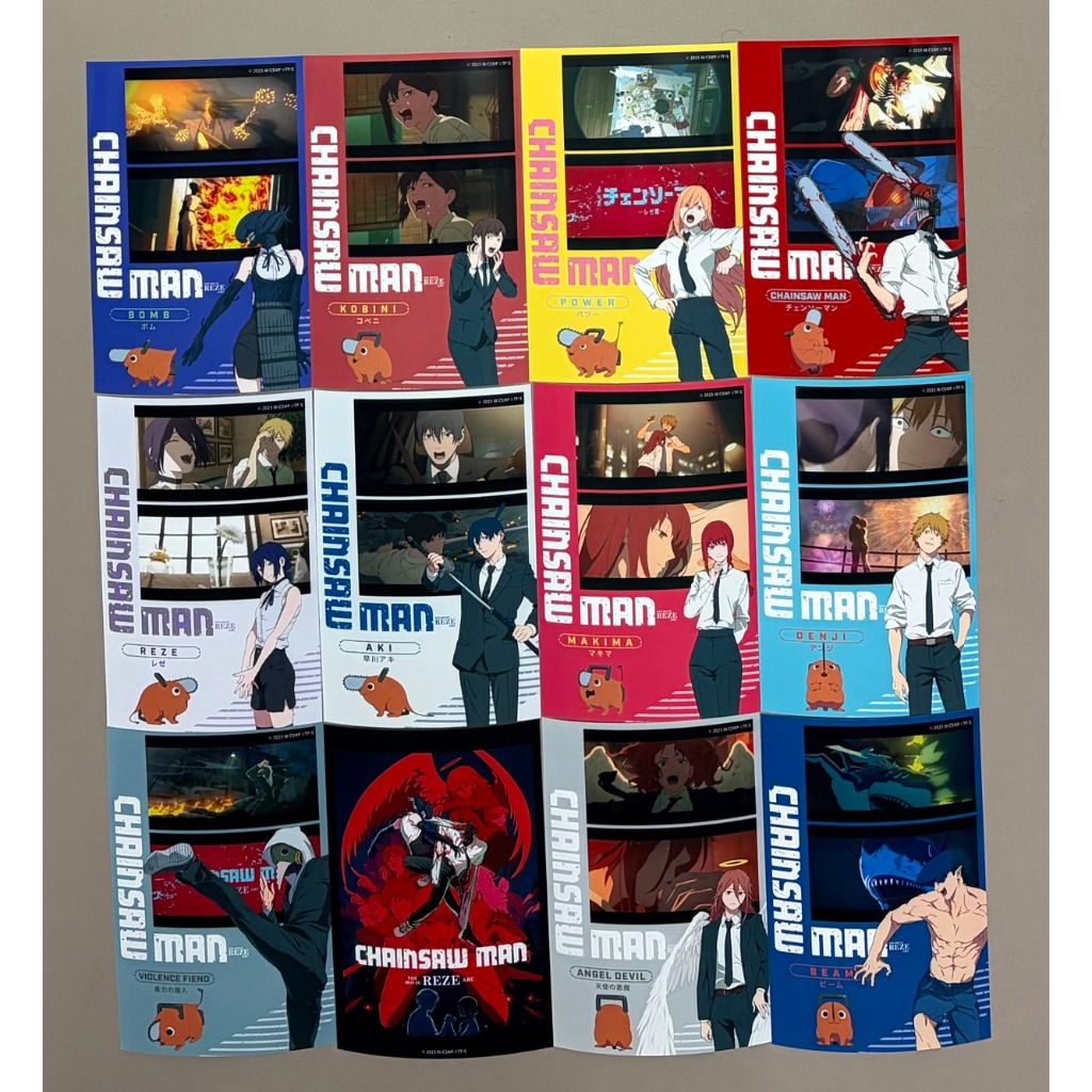 鏈鋸人劇場版蕾潔篇 隨機相卡機 蕾潔 真紀真 早川秋 天使 淀次 波奇塔 相卡 安利美特 隨機抽卡機