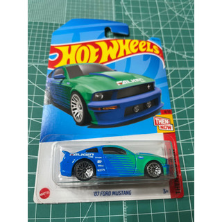 肌肉車 風火輪 hot wheels 07 福特 ford 野馬 mustang 飛準 falken