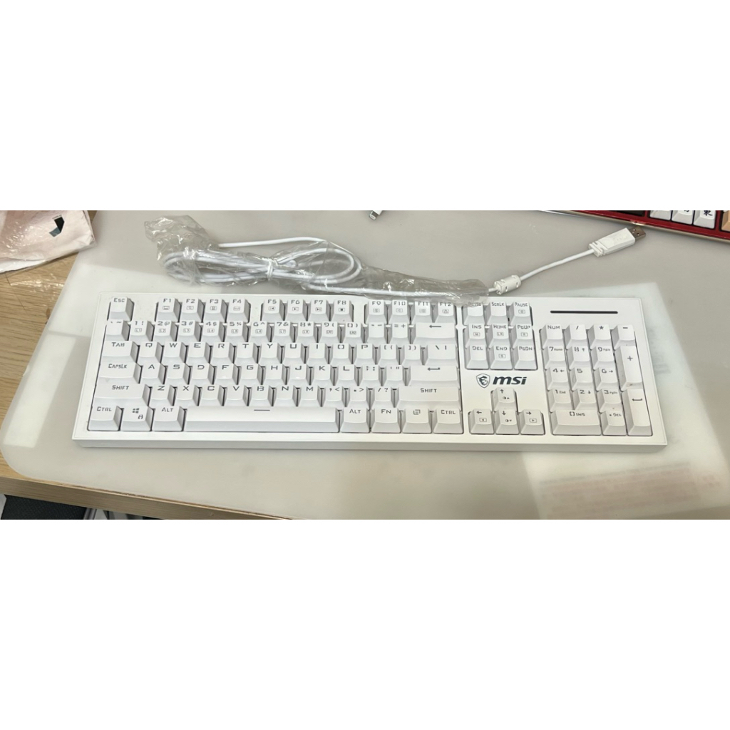 微星電競機械鍵盤VIGOR GK50 Z 二手 有線