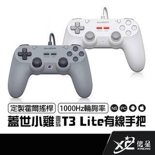 GAMESIR 蓋世小雞 T3 Lite 靈狐 有線手把 鐵拳 快打旋風 復古手把 對稱手把 steam NS 信星科技