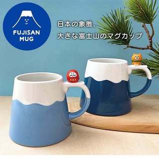[現貨]日本DECOLE富士山陶瓷馬克杯 柴犬 達摩 達磨 富士許願杯 人氣款 迎春納福