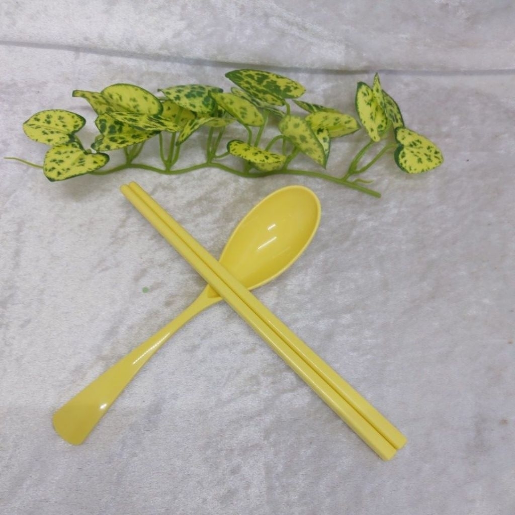 新埔樂 玉米田個人筷套組（湯匙-筷子）