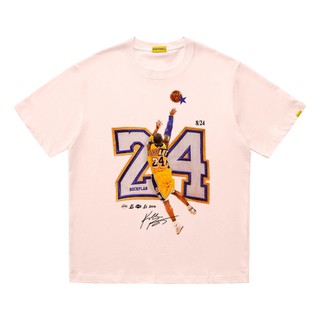 Kobe 科比 柯比 水洗T恤【M-5XL】美式重磅素色短袖T恤男款夏季高街潮牌水洗做舊oversize大碼衣服
