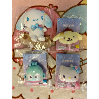 日本限定現貨 KTS 三麗鷗 Twinkle wishes 大耳狗 布丁狗 Kitty 漢頓 醜魚 娃娃吊飾 髮圈 別針