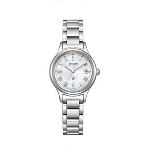 【CITIZEN 星辰】優雅鈦金屬電波女錶ES9490-52D 27mm 現代鐘錶