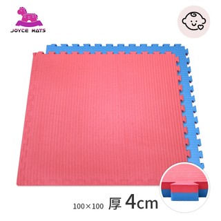【喬伊斯】台灣製｜厚4cm EVA巧拼地墊｜102x102cm 防撞 無毒巧拼 寶寶地墊 保護墊 防摔地墊 地板墊 地毯