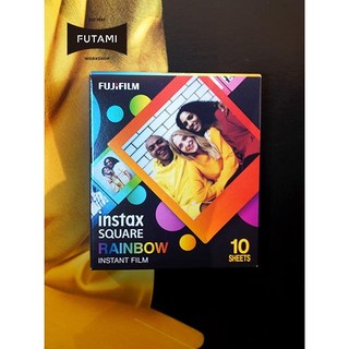 【FUTAMI】富士 instax SQUARE底片 彩虹 拍立得底片 sq底片 拍（Rainbow）｜派對・活動