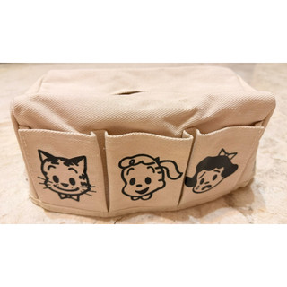 全新 韓國 OSAMU GOODS 帆布 面紙盒 衛生紙套
