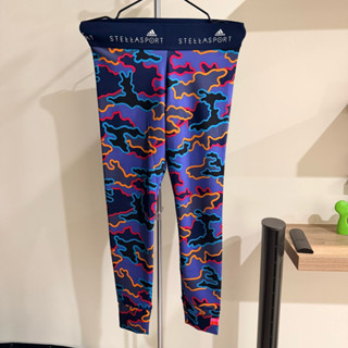 Adidas 花色彈性運動長褲