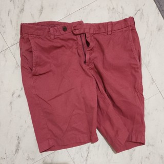 brooks &brothers酒紅色短褲發成新尺寸34 7成新