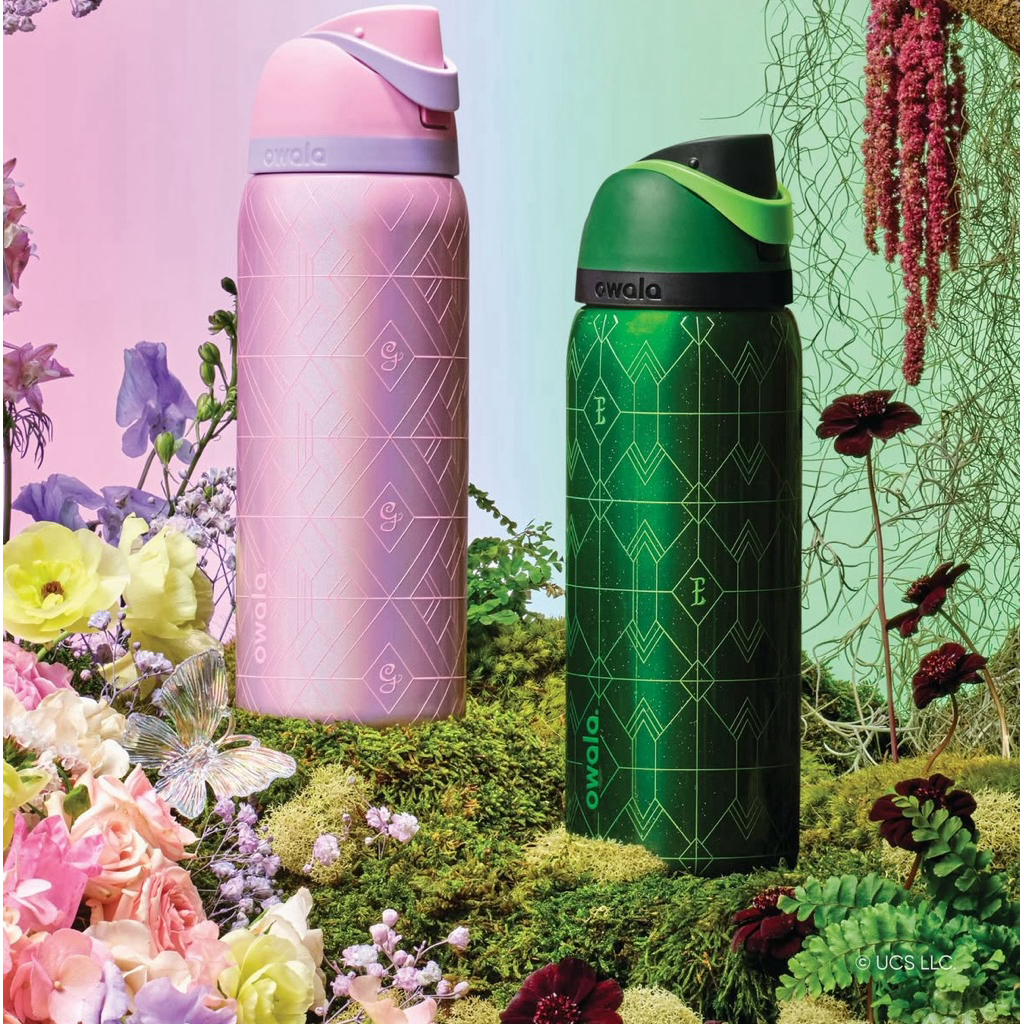 【🇺🇸美國代購｜#在台】💚 Owala× Wicked 🎭 32oz 水瓶 百老匯《魔法壞女巫》💚 聯名登場