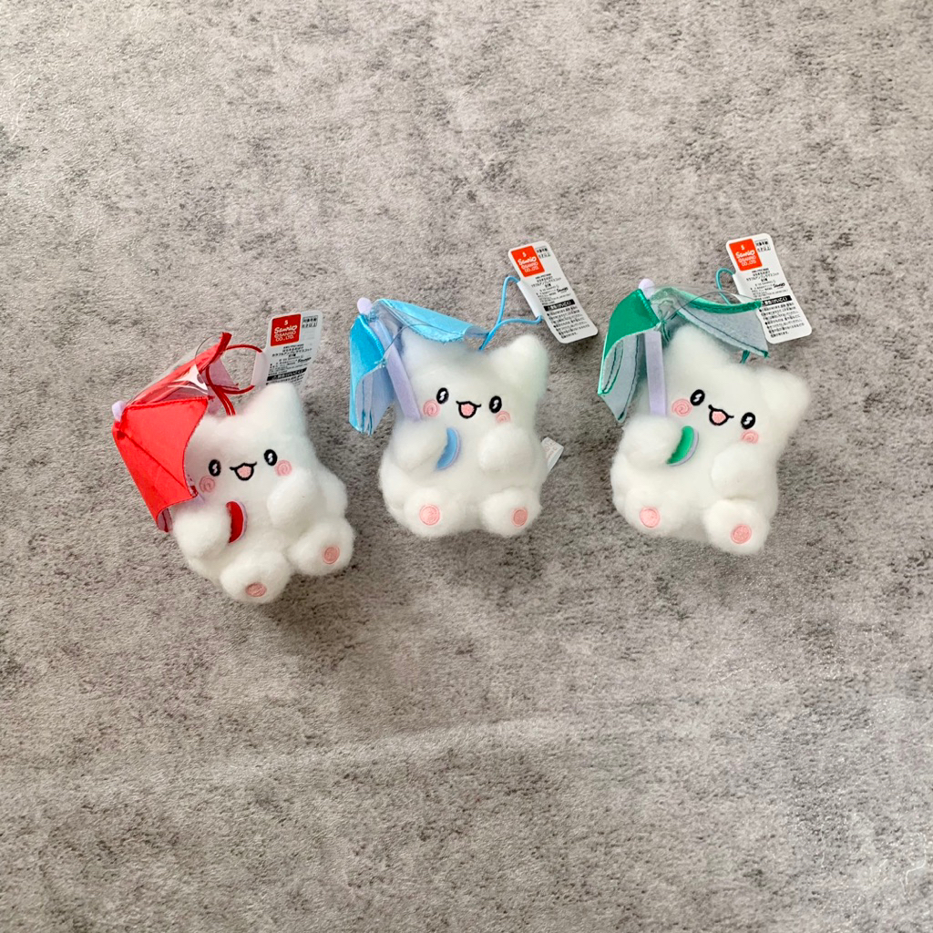 現貨✨海の羅曼史🇯🇵日本代購| 日本限定 三麗鷗 正版 雨傘 幽靈花丸 吊飾 娃娃 花丸 鬼鬼 幽靈 花丸鬼鬼