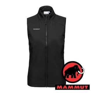 【MAMMUT 長毛象】Rime Air女輕量立領化纖背心『黑』1013-03950