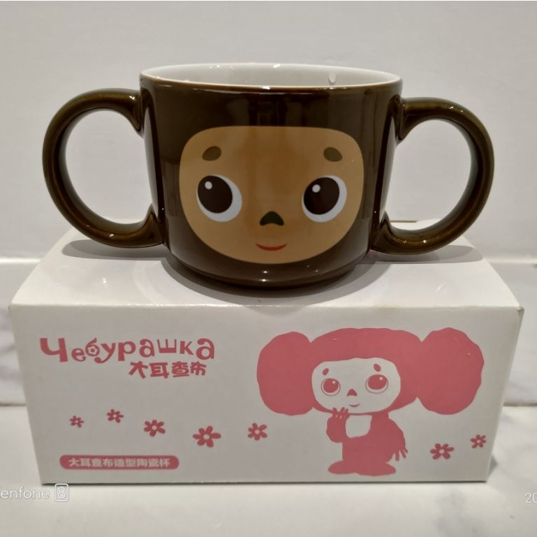 全新 大耳查布 造型陶瓷杯 / 玻璃杯 / 水杯 / 杯子