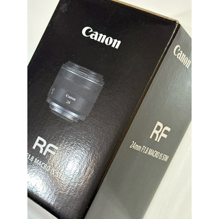 Canon RF 24mm F1.8 MACRO IS STM 微距鏡頭空盒 二手