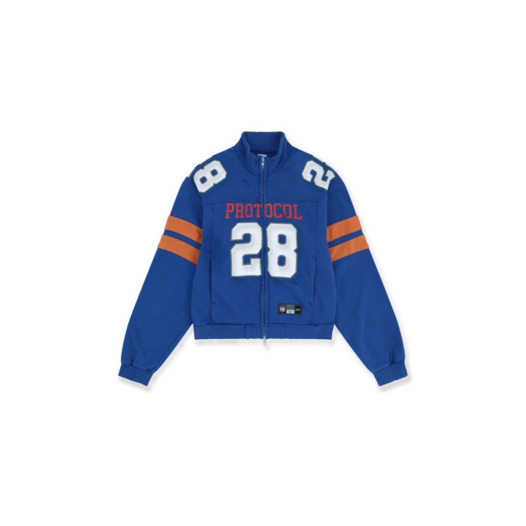 【狼嚴選】Protocol Index FOOTBALL JERSEY TRACK JACKET - BLUE