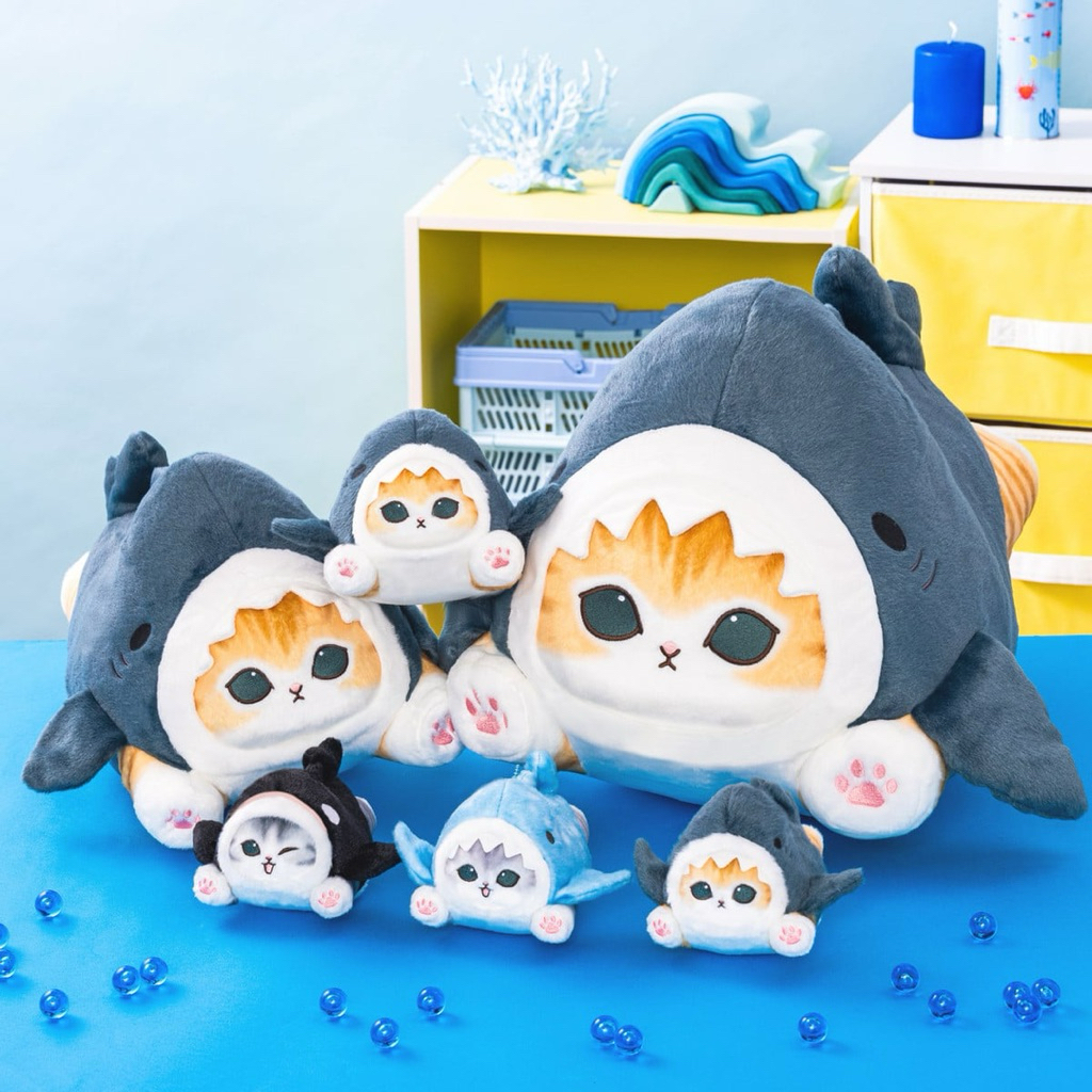 現貨❥mofusand 貓福珊迪 鯊魚貓福 一番賞