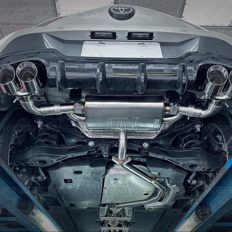 KP擎利國際 Toyota corolla sport  2.0NA RD排氣管 不鏽鋼中尾段四出