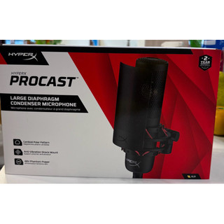 HyperX ProCast -大振膜電容麥克風，XLR接頭