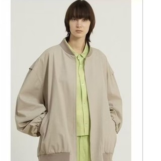 URU/ウル/OVERSIZED ZIP UP BLOUSON 外套 日本製