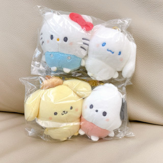 三麗鷗 / 好朋友 貼貼吸磁玩偶吊飾組 Hello Kitty 大耳狗 布丁狗 帕恰狗