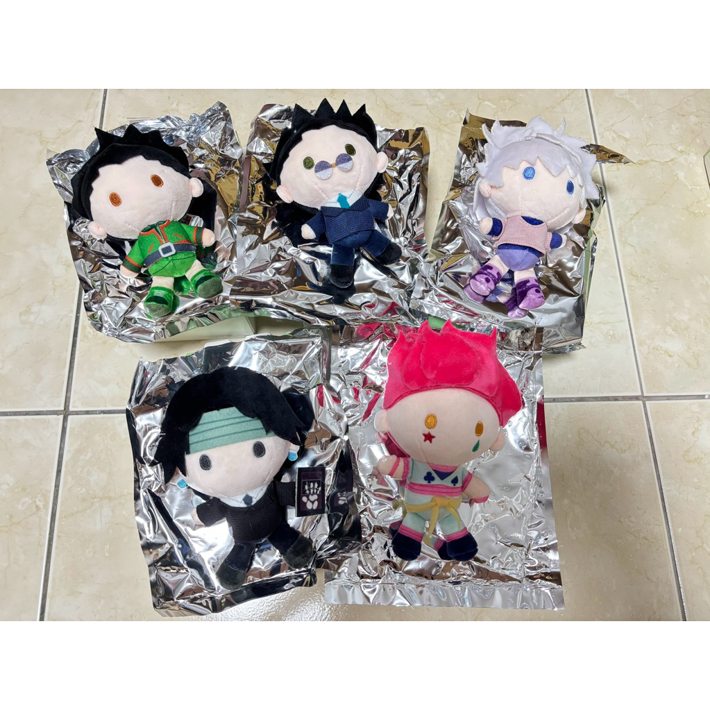 ✔️全新現貨🉐獵人HUNTER×HUNTER✨上海快閃店限定 娃娃✔️小傑/奇犽/雷歐力/西索/庫洛洛/伊耳謎🔺確認款