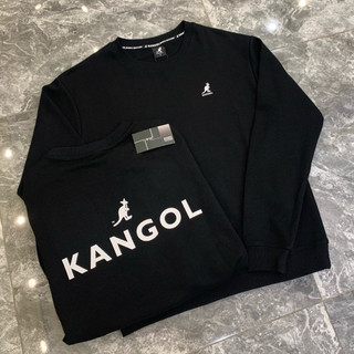 Trend國際精品✨KANGOL 袋鼠 背後logo設計大學T長袖