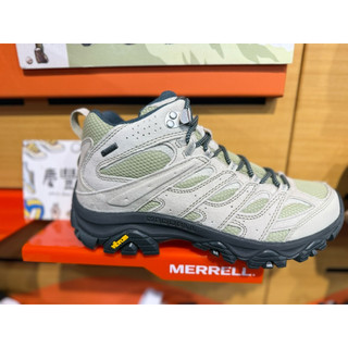 大灌體育👟 MERRELL MOAB 3 MID GTX 男高筒登山健行鞋 J066065 防水透氣 黃金大底 耐磨佳