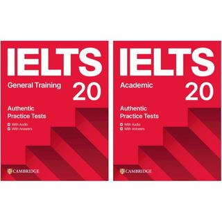 [華通書坊]雅思官方全真題本(一般訓練組/學術組) IELTS 20 General Training/Academic (拆封不退) Cambridge