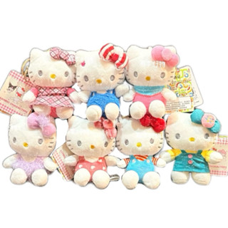 有李好物 Sanrio三麗鷗娃娃吊飾 正版帶防偽貼紙 Hello Kitty 凱蒂貓 KT 公仔 玩偶 布偶 填充玩具