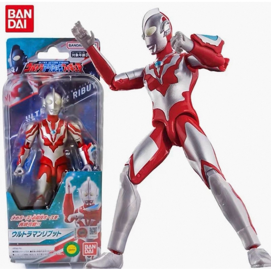 代理版 BANDAI 超人力霸王 利布特 奧特曼 可動 系列 人偶 鹹蛋超人 迪迦